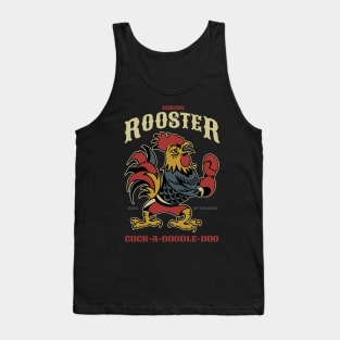 Vintage Rooster The Fighter Tank Top